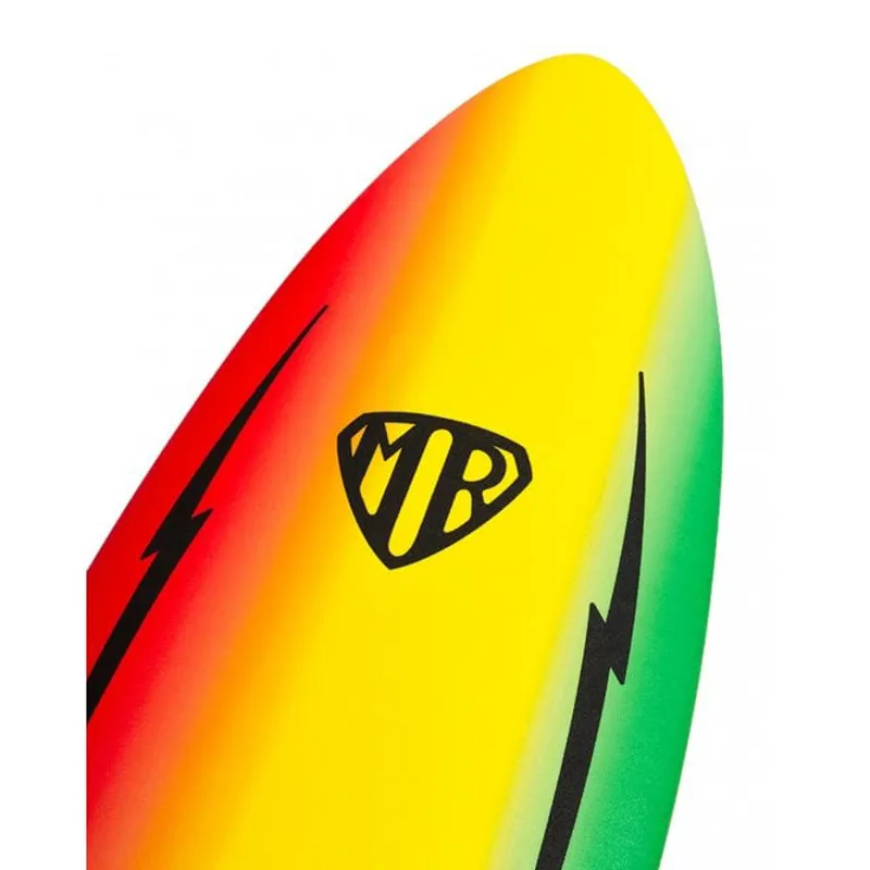 Ocean and Earth MR Ezi-Rider Twin Fin Softboard 6ft0inch 47L Rasta-2